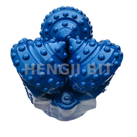 9 5/8 '' 244.5mm IADC737 Alat Pengeboran Batu Tricone Bit untuk Hard Rock